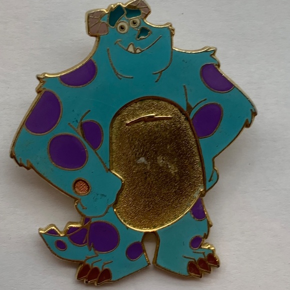Vintage Disney Parks Pin Trading Pixar Monsters Inc. Sulley 2003 Lapel Pin - Picture 3 of 9